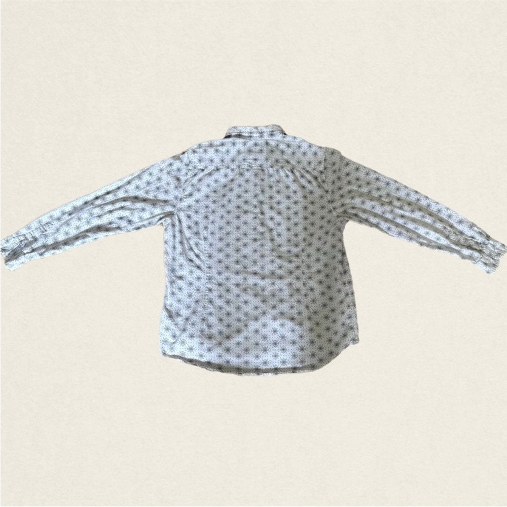 Guess Men's Long Sleeve Polka Dot Button Down Shirt. - Picture 2 of 9